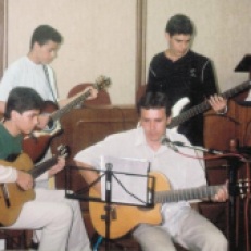 Guilherme, Diogo, Rodolfo e Juarez - 2003 - Câmara Municipal de Piraí